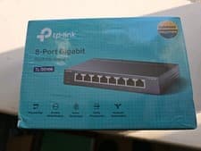 Image of TP-Link TL-SG108- 8 Port Gigabit Easy Smart Network Switch inc PSU