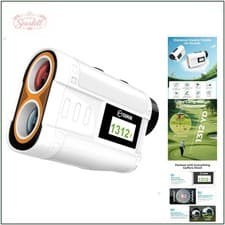 Image of 1200M Golf Range Finder with Side Display & Slope Compensation for Outdoors
