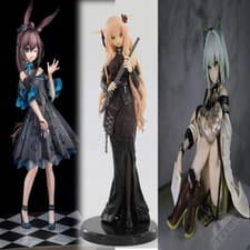 Image of Arknights PVC Figure Set Kal'tsit Shining Amiya 10-20cm Anime Collectible Models