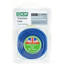 Image of ALM Trimmer Line 1.5mm x 30m Blue Replacement Strimmer Cord for Grass