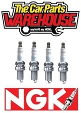 Image of FOUR ( x4 ) GENUINE NGK SPARK PLUGS XX FREE POSTAGE XX NGK5722 / BR9ES