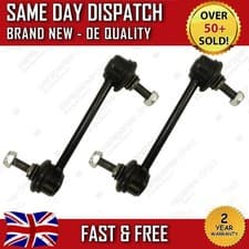 Image of FOR PEUGEOT 508 2010-2018 REAR STABILISER ANTI ROLL BAR DROP LINKS PAIR X2 KIT