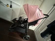Image of Pink Kinderkraft Pram Grande +