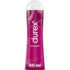 Image of Durex Play Cherry Flavoured Lubricant 1 Bottle (50ml) Condom Friendly
