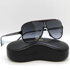Image of NEW Carrera 1059 Pilot Unisex Sunglasses Black / Grey Gradient OIT 64mm