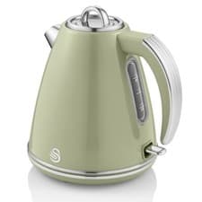Image of SWAN Retro Green 1.5L 3KW Jug Kettle SK19020GN with SWAN 2 Year Guarantee