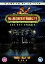 Image of FIVE NIGHTS AT FREDDY`S DVD NIGHT SHIFT EDITION HORROR Movie Film New UK R2