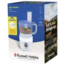 Image of Russell Hobbs Food Processor Go Create White 1.37L 500W Model 27530 BRAND NEW