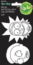 Image of RICK AND MORTY - WINDOW DECAL/STICKER - BRAND NEW - 5023