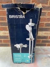 Image of BRISTAN Sonique Exposed 3 Thermostatic Single Lever Shower Kit. Free UK Post.