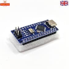 Image of Arduino Nano V3.0 Compatible ATmega328p with bootloader USB-C Development Board