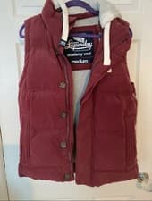 Image of Superdry Women's Hooded Padded Gilet Size M
