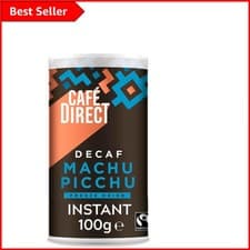 Image of Machu Picchu Decaf Instant Coffee - 100% Organic Arabica, 6x100g Limited Edition