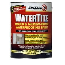 Image of Zinsser Watertite Mould and Mildew Proof Waterproofing Paint 5L