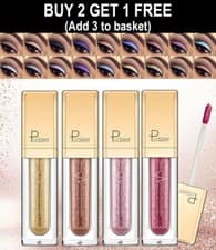 Image of Pudaier DIAMOND Glitter Shimmer Matte Eyeshadow Liquid Eye Shadow Beauty Makeup