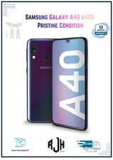 Image of Samsung Galaxy A40 SM-A405F 64GB Dual Sim Unlocked Smart Phone Pristine A++