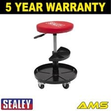 Image of Sealey SCR10 Mechanic's Seat and Tool Tray Combo SCR10COMBO