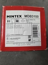 Image of MINTEX REAR AXLE BRAKE PADS FOR AUDI SKODA VW SEAT MDB3100 (REAL IMAGE OF PART)