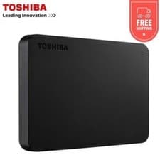 Image of Toshiba Canvio Basics Portable External Hard Drive 500GB/1TB/2TB USB 3.0/3.2 New