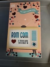 Image of University Games Rom Com A Trivia Game for a Night In Ages 12+/ New In Box