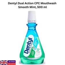 Image of Dentyl Dual Action CPC Mouthwash, Fresh Clove, ICY Cherry Smooth Mint, 500 ml UK