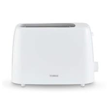 Image of Tower 2-Slice Toaster 6 Browning Levels Cancel Removable Crumb Tray White 650W