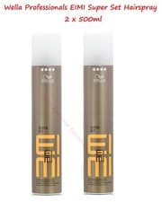 Image of Wella Professionals EIMI Super Set Hairspray 2 x 500ml - DUO PACK
