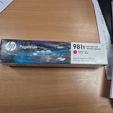 Image of HP 981Y Extra High Yield Cyan Ink Cartridge - L0R13A