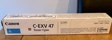 Image of Genuine Canon C-EXV 47 Cyan Toner Cartridge - Boxed 