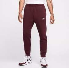 Image of Nike Sportswear Men's Club Fleece Joggers In BV2671-652 Βordeaux Size XS