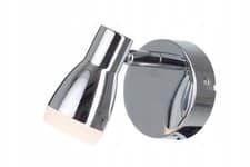 Image of LED Wall Light Chrome 1x4w LED SMD 350lm 3000k