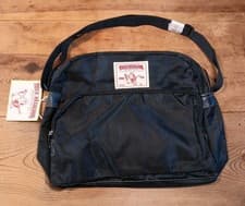 Image of True Religion Fragrances Black Travel Overnight Shoulder Messenger Bag NEW