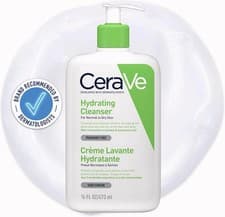 Image of CeraVe Hydrating Cleanser for Normal to Dry Skin 473 Ml Bottle Skincare
