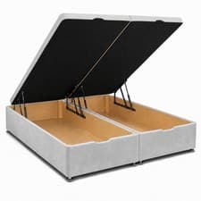 Image of Ottoman Storage Bed Divan Bed Soft Plush Velvet Drawers Gas Lift Up Frame Base