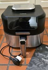 Image of NEW TOWER T17131 VORTEX DIGITAL AIR FRYER SMOKELESS GRILL WITH ROTISSERIE 5.6L 