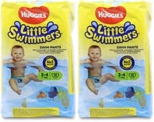 Image of Huggies Little Swimmers Size 3-4 12 Pack X 2
