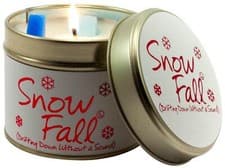 Image of Lily Flame - Scented Candle Tin - Snow Fall - UK MADE