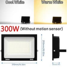 Image of LED Floodlight Spot Security Flood Lights Light Outdoor Garden Lamp 10W-500W UK