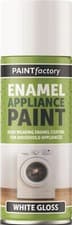 Image of 400ml Enamel Appliance Spray Paint White Gloss Enamel Coating Sprat Paint