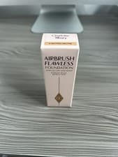 Image of Charlotte Tilbury AIRBRUSH FLAWLESS FOUNDATION 6 NEUTRAL FULL SIZE NEW