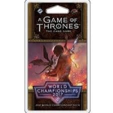 Image of GAME OF THRONES LCG WORLD CHAMPIONSHIPS 2017 DECK CARD GAME BRAND NEW & SEALED