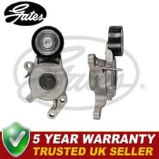 Image of Gates Upper Drive Belt Tensioner Pulley Fits Peugeot Citroen - T39406