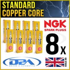 Image of 8x NGK BPR4FS-15 2727 Standard Spark Plug