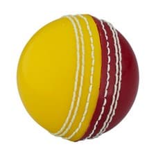 Image of Readers Supaball Cricket BallOne Size Red/Yellow  RD1953