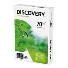 Image of Discovery Eco-Efficient A4 Paper White 70gsm - 2,500 Sheets (5 Reams / 1 Box)