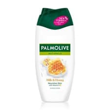 Image of Palmolive Naturals Milk & Honey Shower Gel Body Wash Pack of 6x250ml