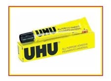 Image of UHU ALL PURPOSE GLUE ADHESIVE BOX 20ML. 42870