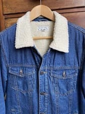 Image of Only & Sons Men's Blue Denim Louis Jacket Large New rrp £65