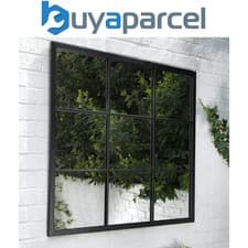 Image of Garden Trading Fulbrook Mirror Square Indoor Outdoor Window Pane 90cm x 90cm