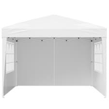 Image of Pop Up Canopy 10 x 10 FT Pop Up Gazebo Tent with 3 Sidewalls & 2 Windows